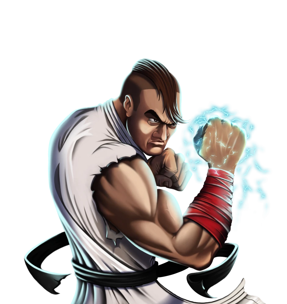 Junak iz igre "Karate Do"