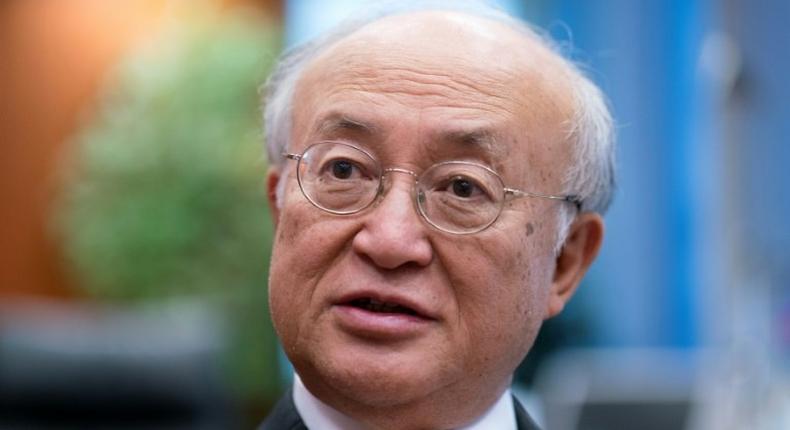 International Atomic Energy Agency head Yukiya Amano