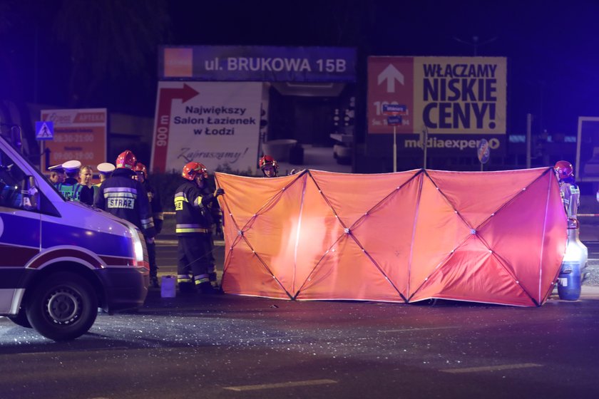 Tragedia na skrzyżowaniu al. Włókniarzy z Pojezierską