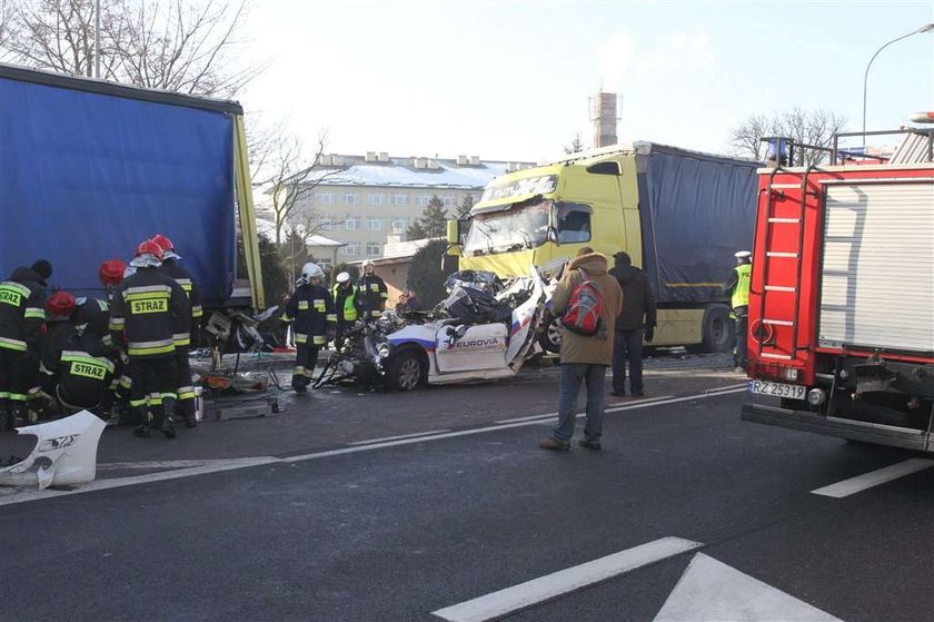 Straszny śmiertelny wypadek w miejscowości Boguchwała