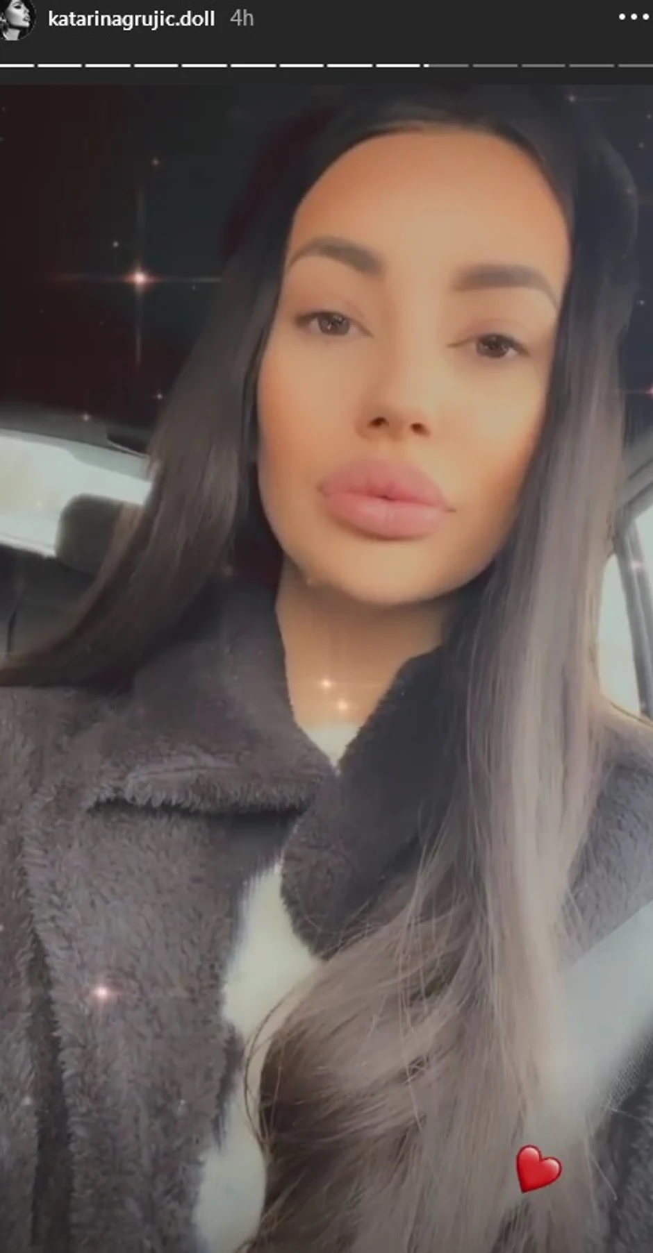 Katarina Grujić bez šminke