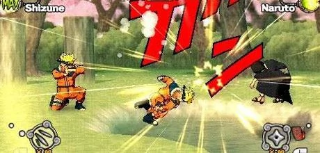 Screen z gry "Naruto: Ultimate Ninja Heroes 2 - The Phantom Fortress"