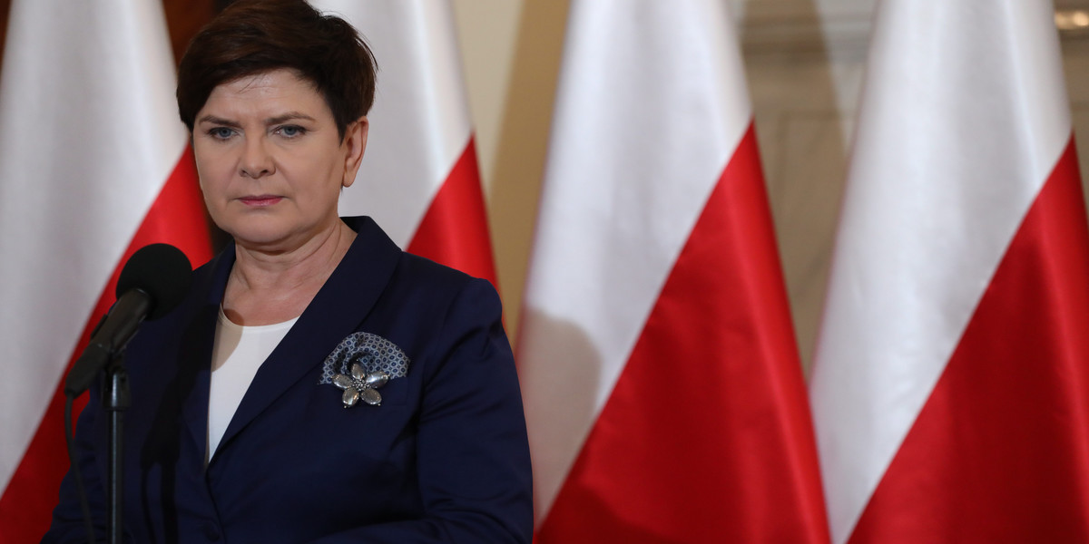 Premier Beata Szydło wygłosiła orędzie w sprawie weta prezydenta