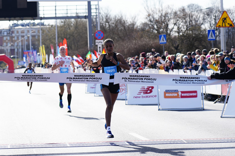 Turuye Aman była najszybsza w 16. edycji Półmaratonu Warszawskiego