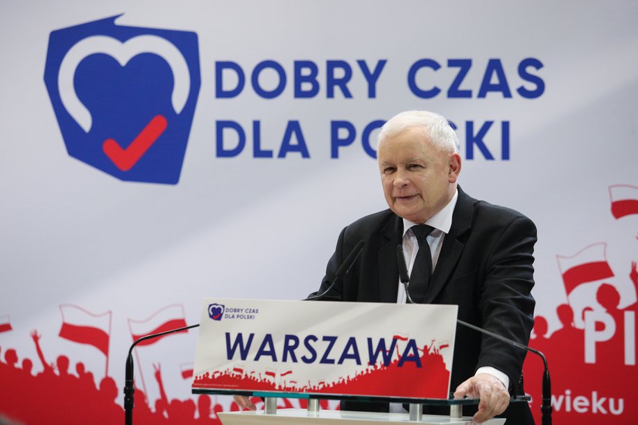 Hasło wyborcze PiS w kampanii w 2019 r.