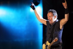 Americans Bruce Springsteen and The Estreet Band Performs Live At Rock In Rio 2016