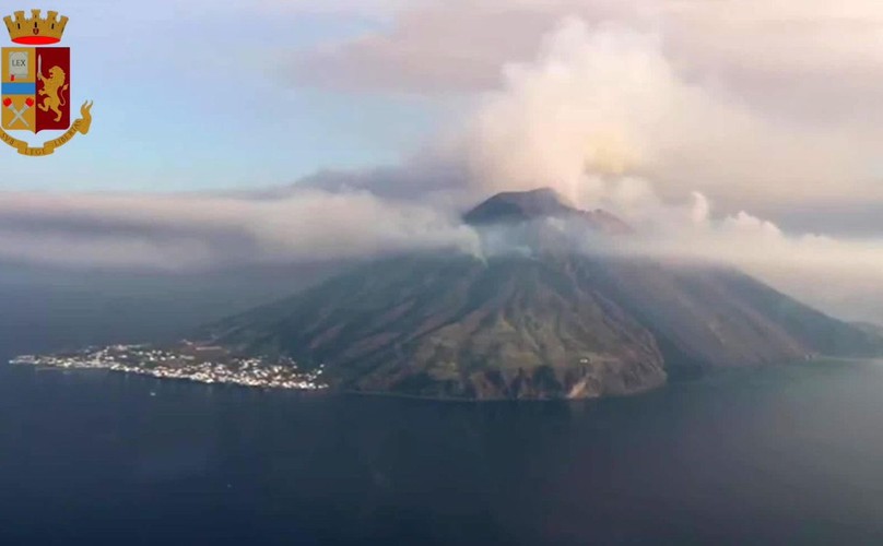 Wybuch wulkanu na włoskiej wyspie Stromboli