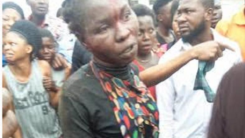Today s Gist: More Jungle Justice!!! Female Kidnapper 