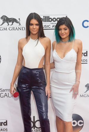 Kendall i Kylie Jenner w 2014 roku