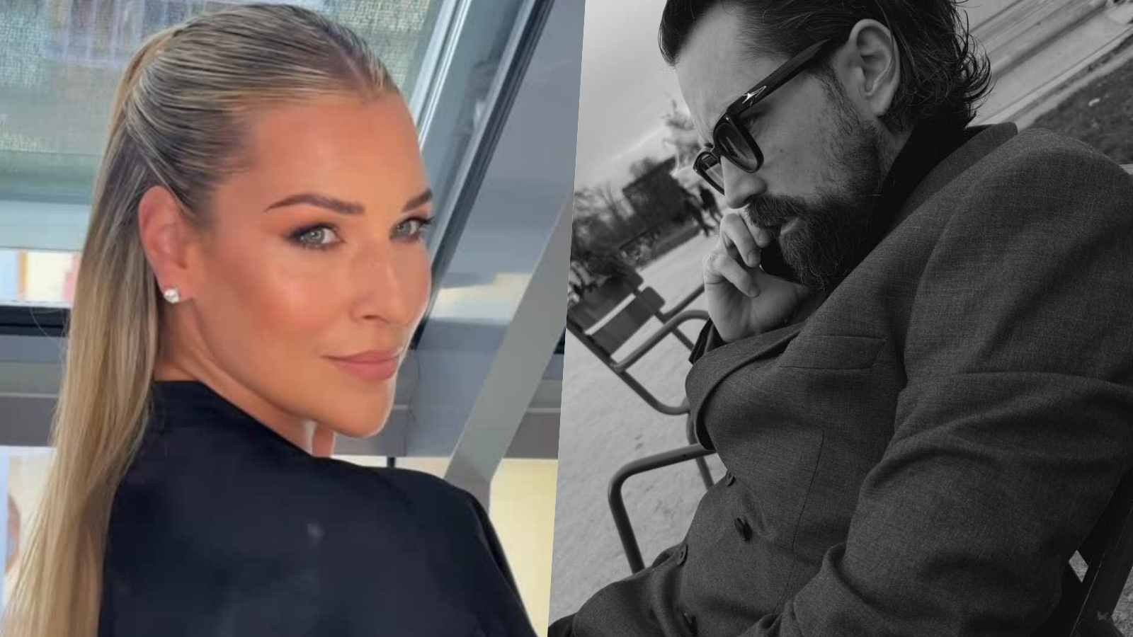 Dominika Cibulková a Tibor Vincze. 