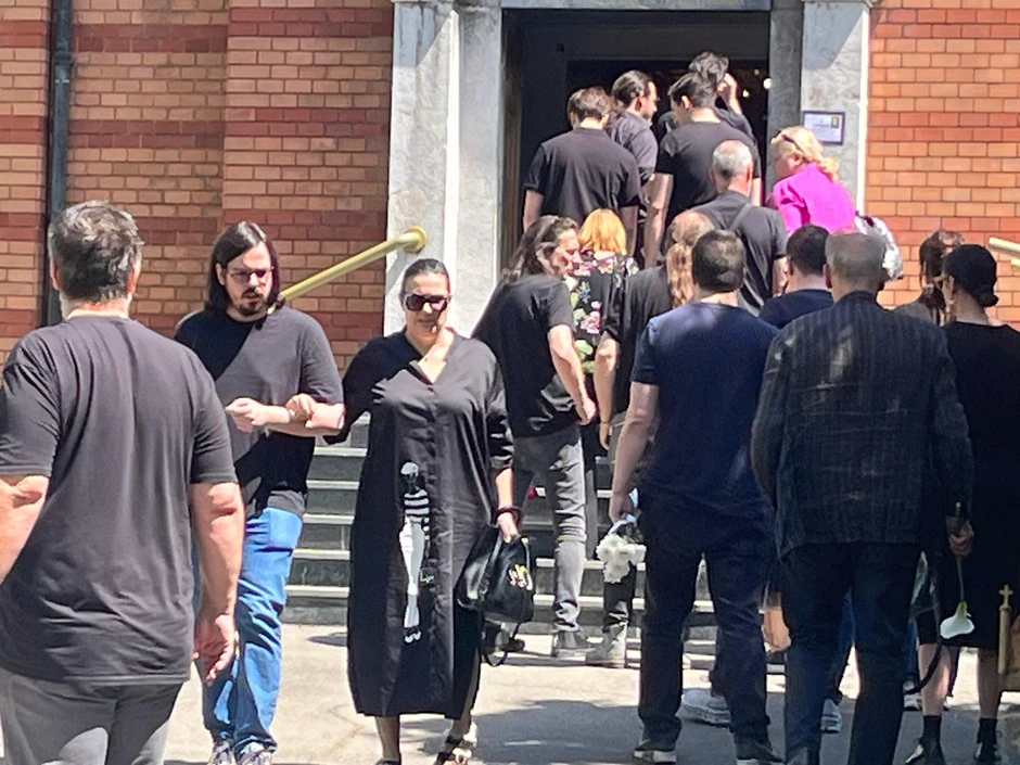 Sahrana Anđelke Milivojević Tadić