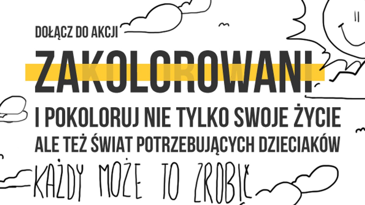 NOTJUSHOP po raz kolejny wesprze dzieci ze Specjalnego Ośrodka Szkolno-Wychowawczego dla Dzieci Niewidomych i Słabowidzących w Krakowie. Właśnie ruszyły prace nad albumem "ZAKOLOROWANI", z którego dochód zostanie przekazany dzieciakom z Tynieckiej. Premierę zaplanowano na 22 lutego.