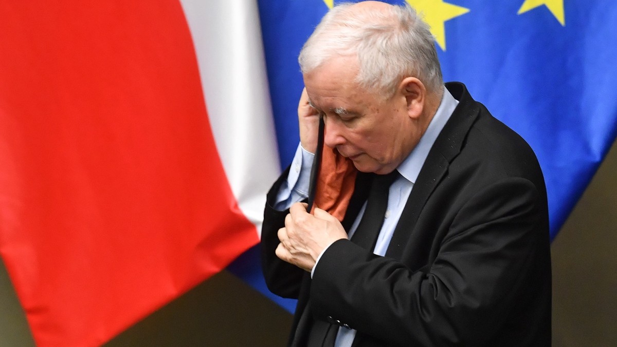 Jarosław Kaczyński w Sejmie