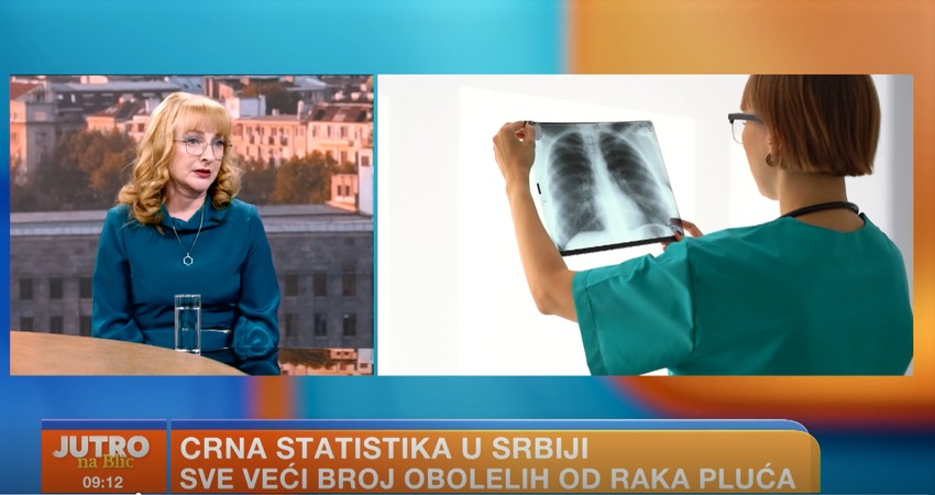 Olja Ćorović iz Udruženja za borbu protiv raka pluća "Punim Plućima”