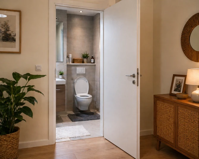 Zatvarajte vrata kupatila pre spavanja