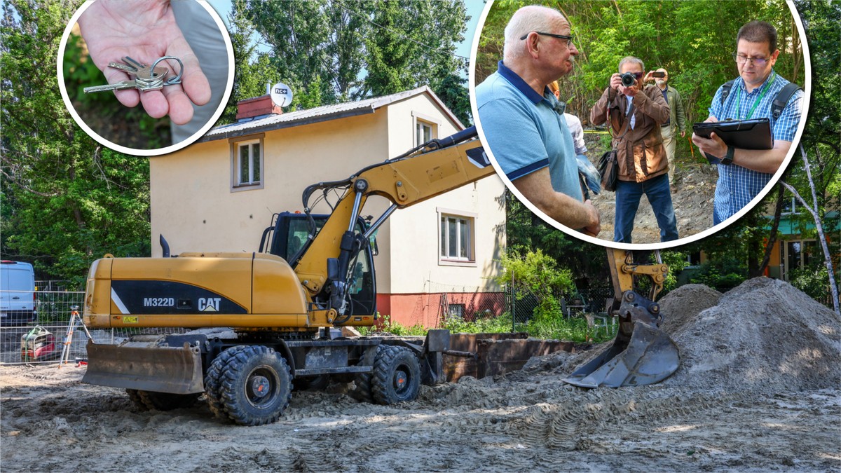 Jego dom stoi na drodze wielkiej inwestycji. 