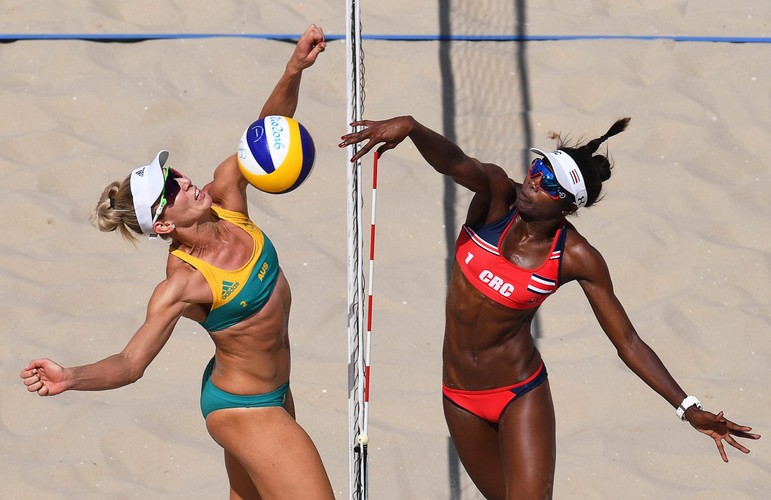 Najlepsze widoki w Rio de Janeiro? Zdecydowanie na turnieju siatkówki plażowej!