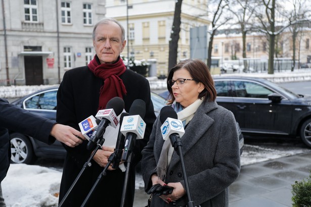 Bogdan Klich i Izabela Leszczyna