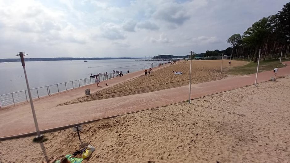 Sława - nowa szeroka plaża