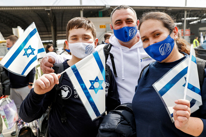 Do Izraela przyleciało 75 ukraińskich Żydów w obawie przed wojną