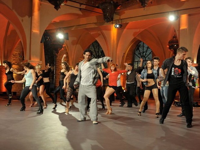 Tyce Diorio z tancerzami