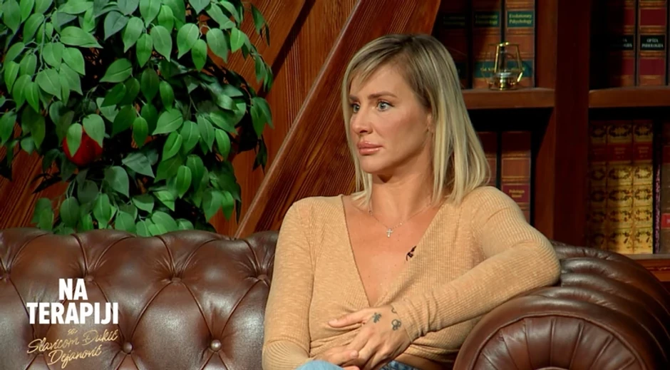 Milica Dabović, emisija "Na terapiji sa Slavicom Đukić Dejanović"