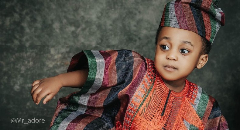 Davido and Chioma's son, Ifeanyi Adeleke [Instagram/TheChefChi]