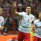 Robert Lewandowski Karol Linetty Kamil Grosicki reprezentacja Polski piłka nożna futbol