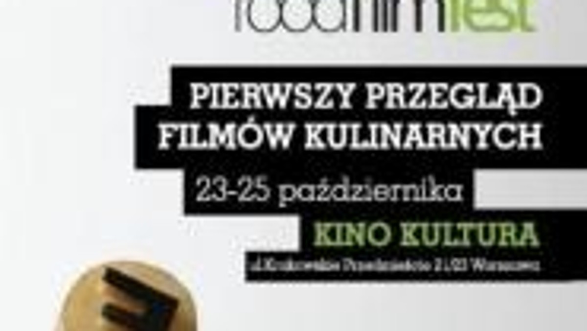 23 października w warszawskim kinie Kultura rozpocznie się Pierwszy Przegląd Filmów Kulinarnych, który potrwa do 25 października.