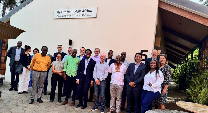 Africa Collective visits the Novartis HealthTech Hub Africa at Norrsken House