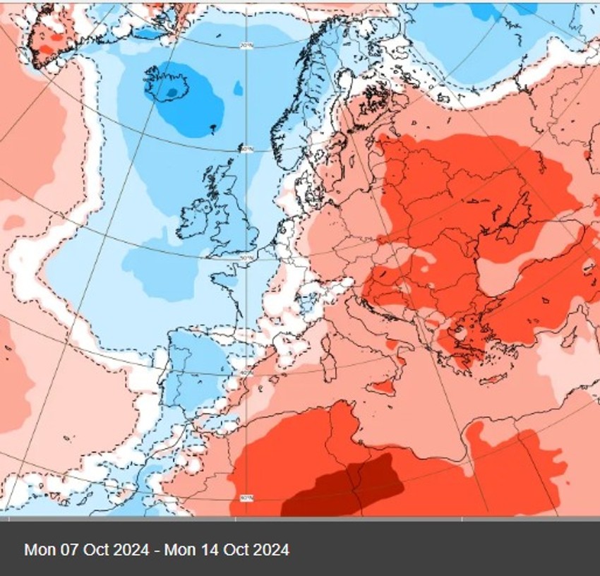 Od danas toplije, Miholjsko leto do četvrtka