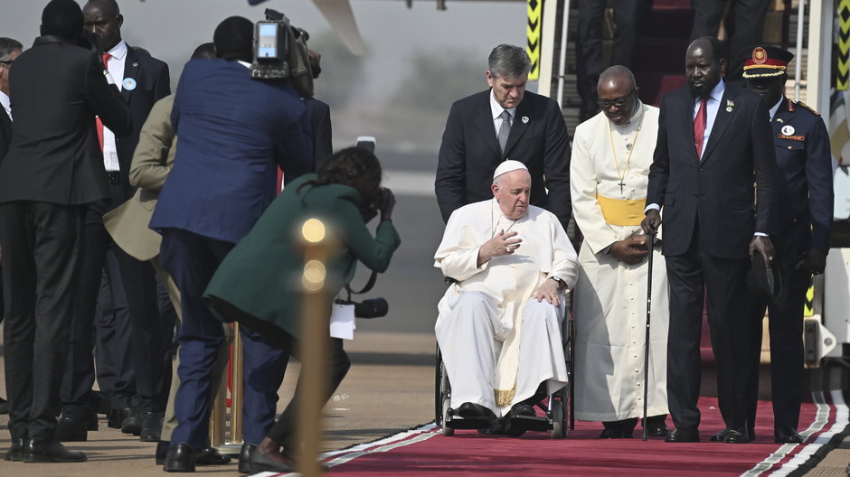 Papież Franciszek przybył do Sudanu Południowego