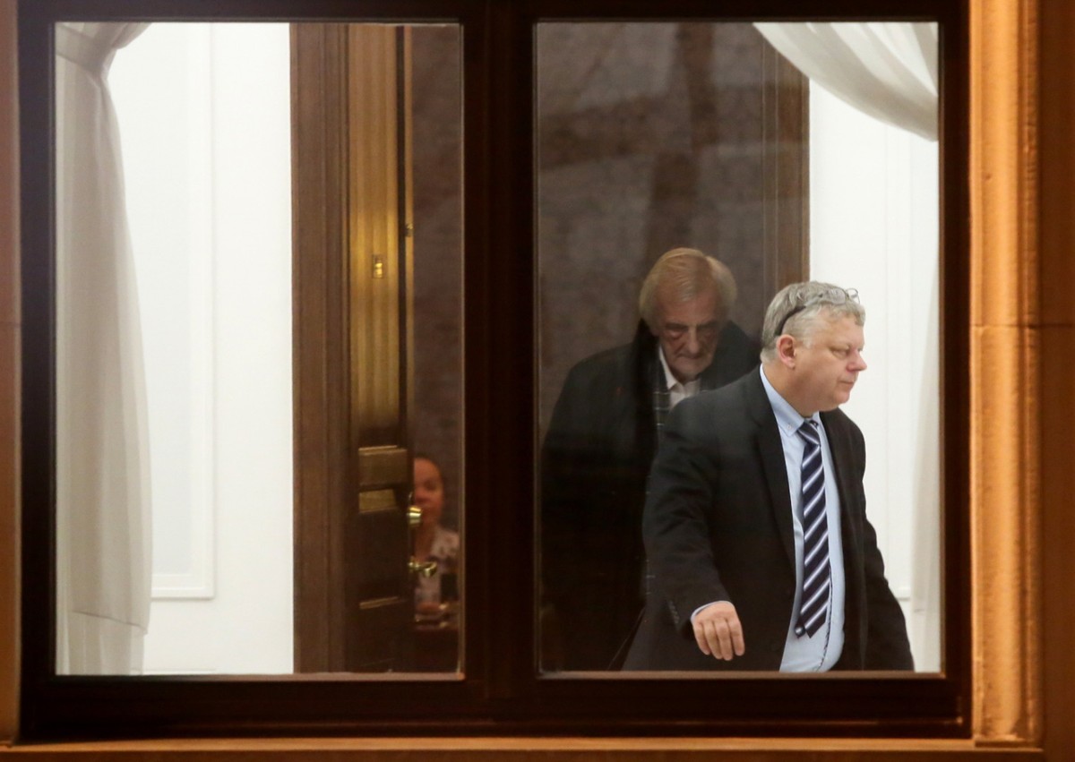 Poseł PiS Marek Suski i wicemarszałek Ryszard Terlecki