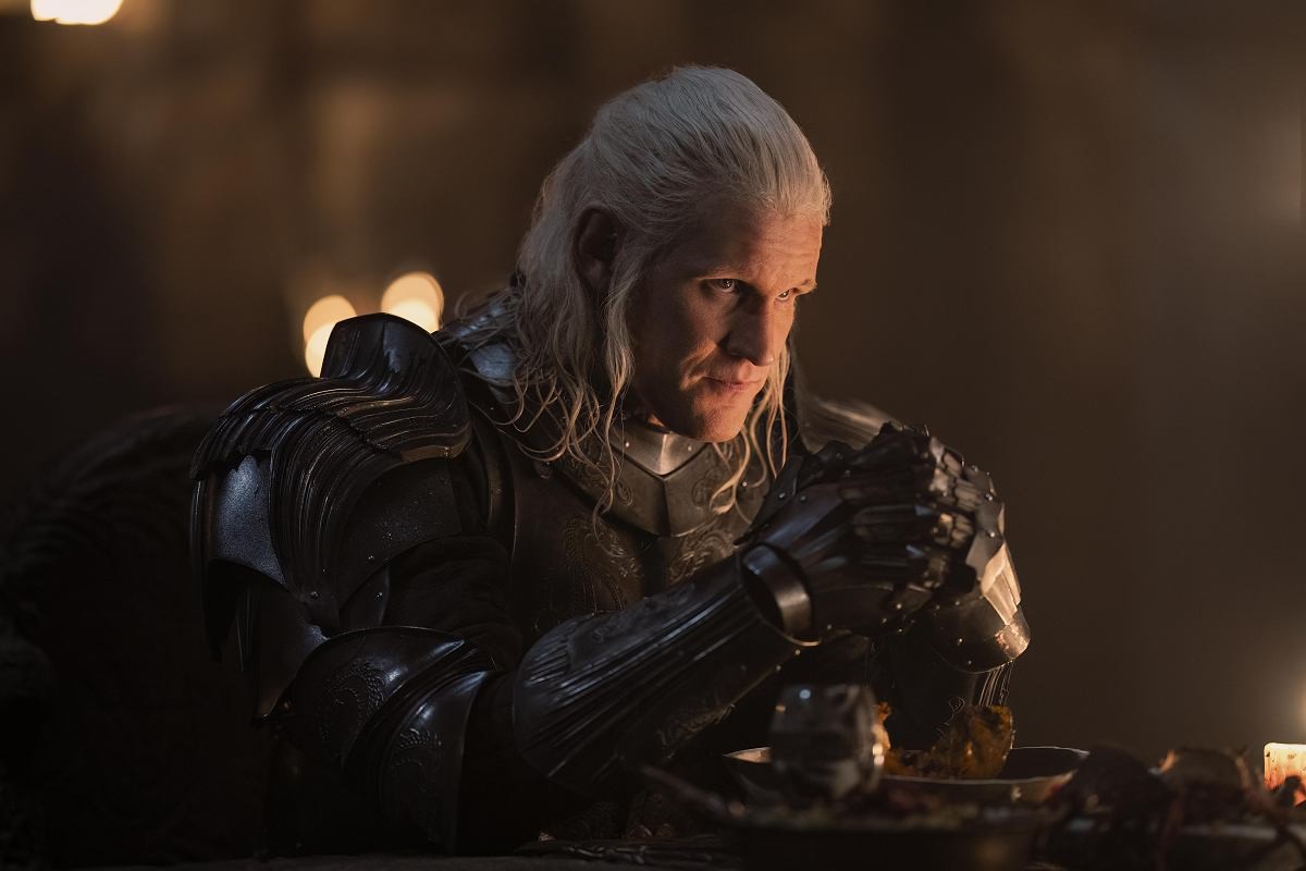 Matt Smith jako książę Daemon Targaryen w serialu "Ród Smoka"