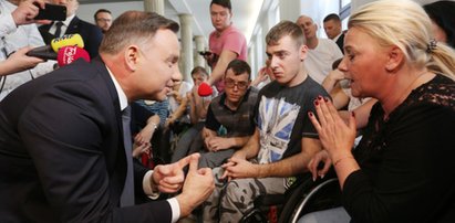 Protest w Sejmie. Prezydent Duda interweniuje