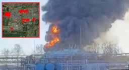 potężna eksplozja w głębi rosji. płoną zakłady petrochemiczne