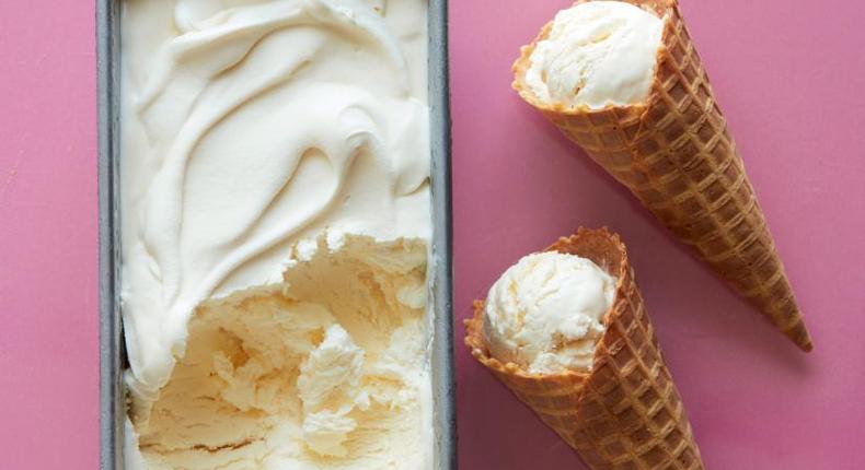 No churn vanilla ice cream (Credit - Foodnetwork)