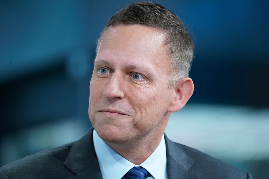 Peter Thiel, przedsiębiorca i inwestor. Jeden z założycieli Palantira