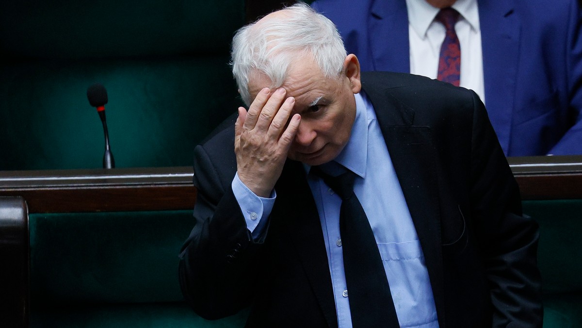 Prezes PiS Jarosław Kaczyński