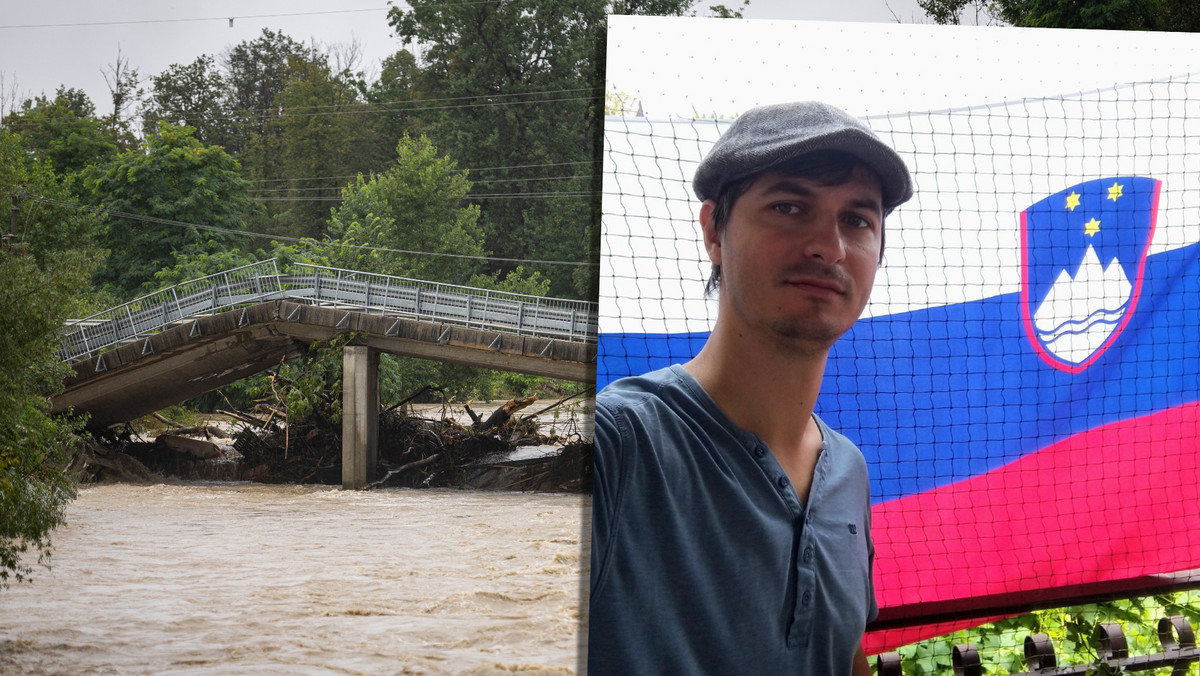 Polak o sytuacji w Słowenii: katastrofa, ale ludzie bardzo sobie pomagają