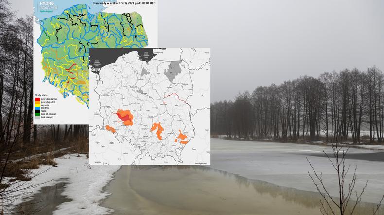 Rośnie poziom wody w polskich rzekach