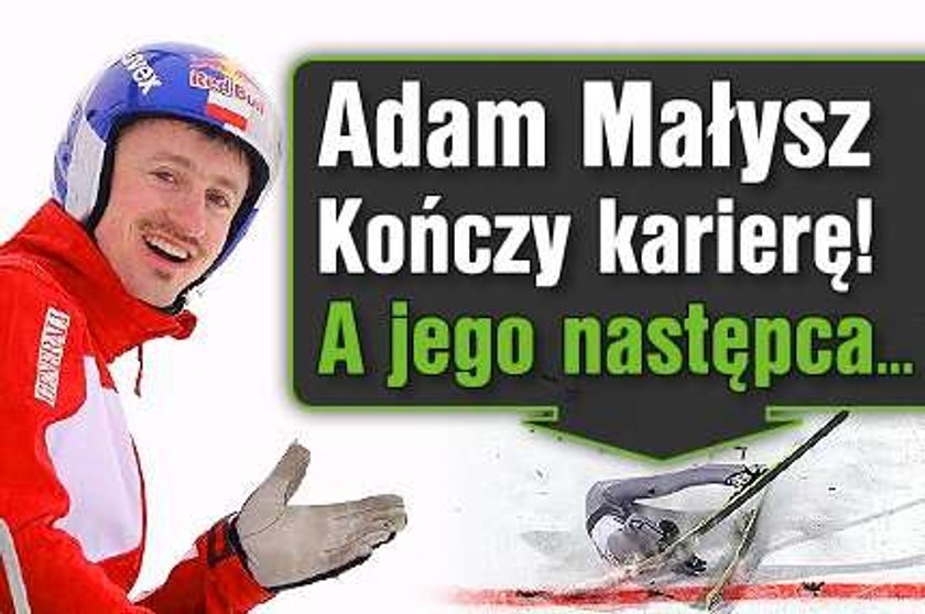 Adam Małysz: Kończę karierę!