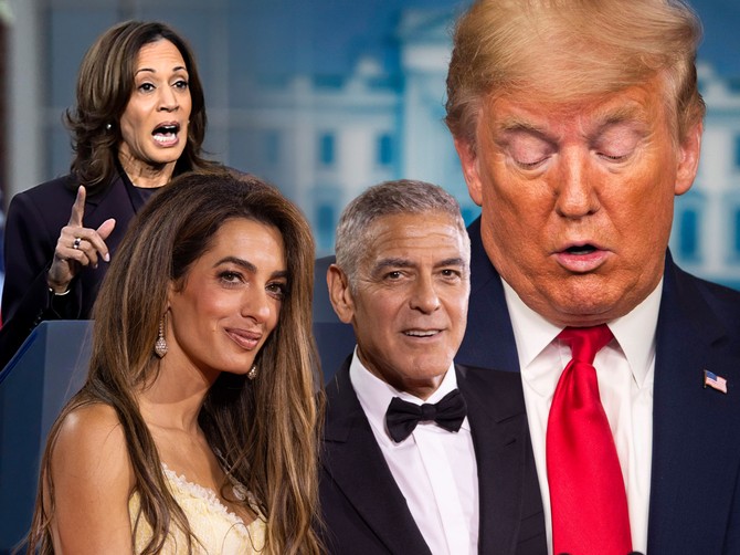 Zašto demokrate krive Džordža Klunija za poraz Kamale Haris i pobedu Donalda Trampa na izborima u Americi