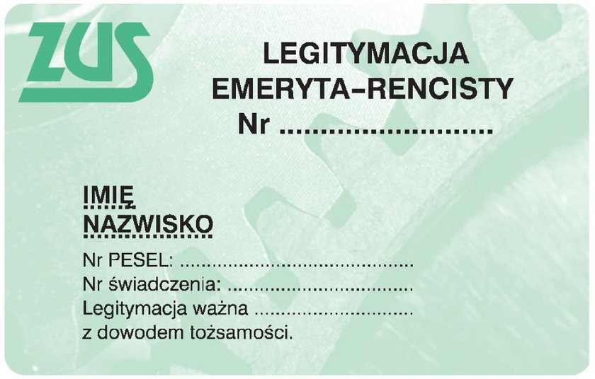 Legitymacja emeryta