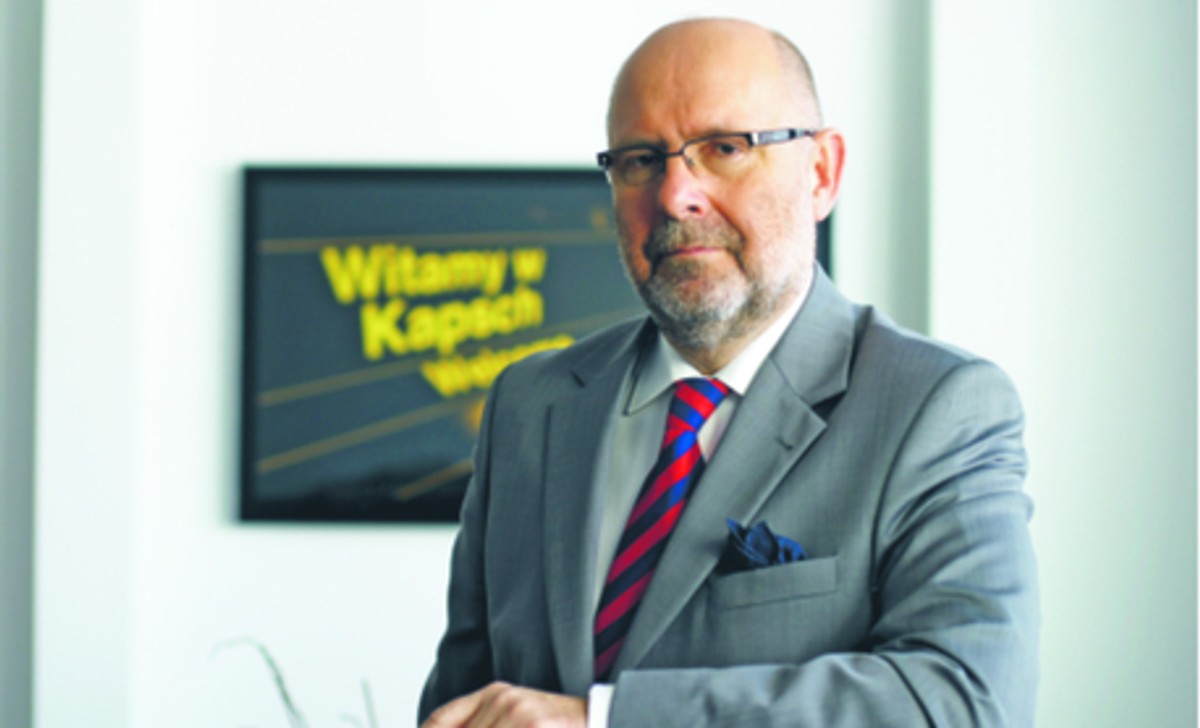 Marek Cywiński to oaza spokoju. Starannie dobiera każde słowo i waży argumenty Kapsch