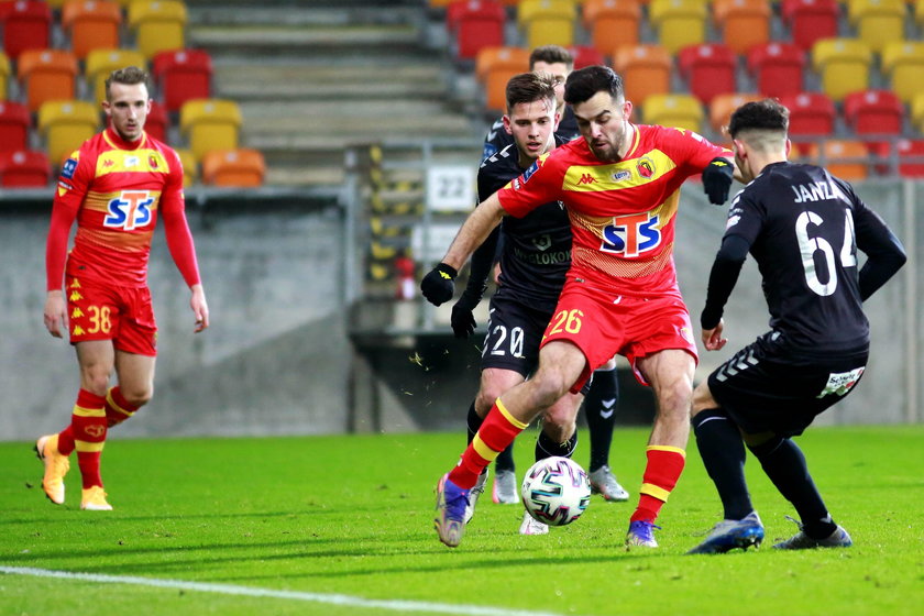 20.12.2020 JAGIELLONIA BIALYSTOK - GORNIK ZABRZE PKO BANK POLSKI EKSTRAKLASA PILKA NOZNA