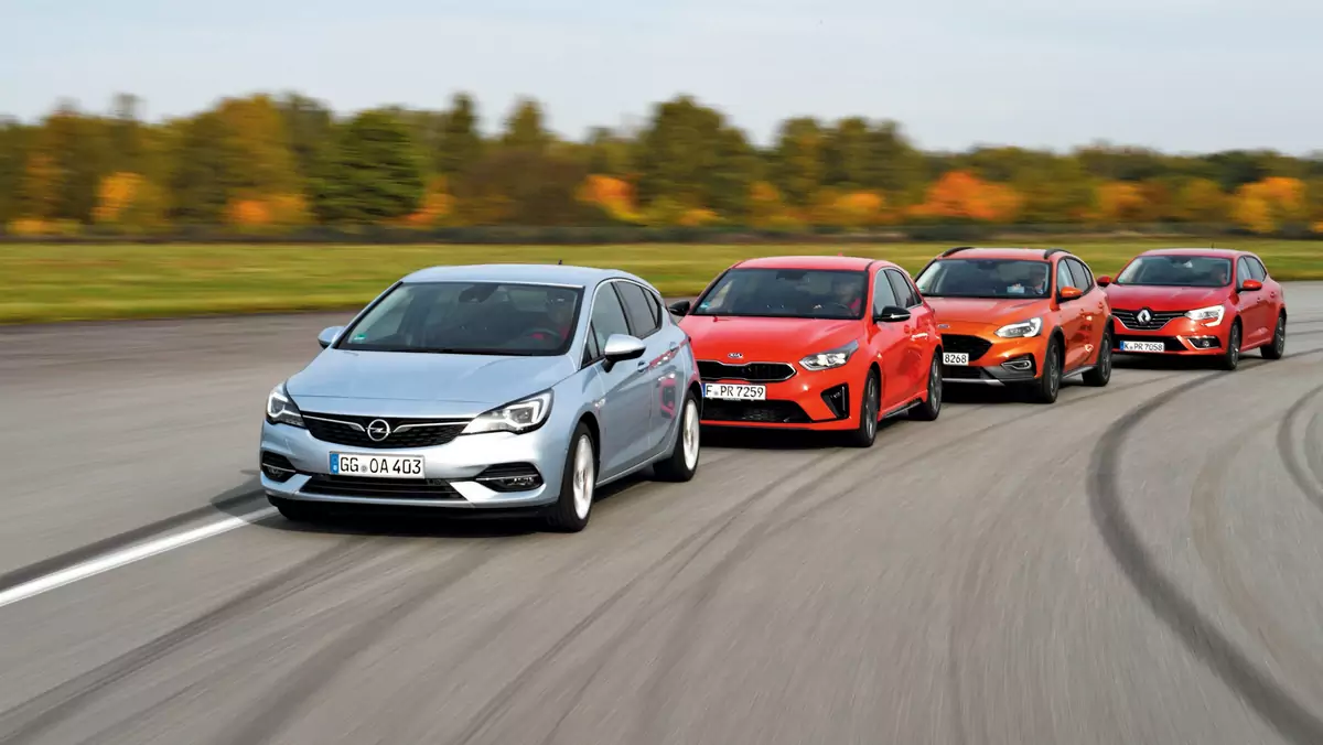 Porównanie: Opel Astra, Kia Ceed, Ford Focus i Renault Megane