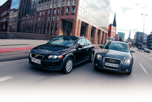 Volvo C30 i Audi A3 - Kto jest w lepszej formie?