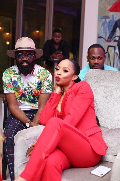 Toke Makinwa and Noble Igwe [RedMedia] 