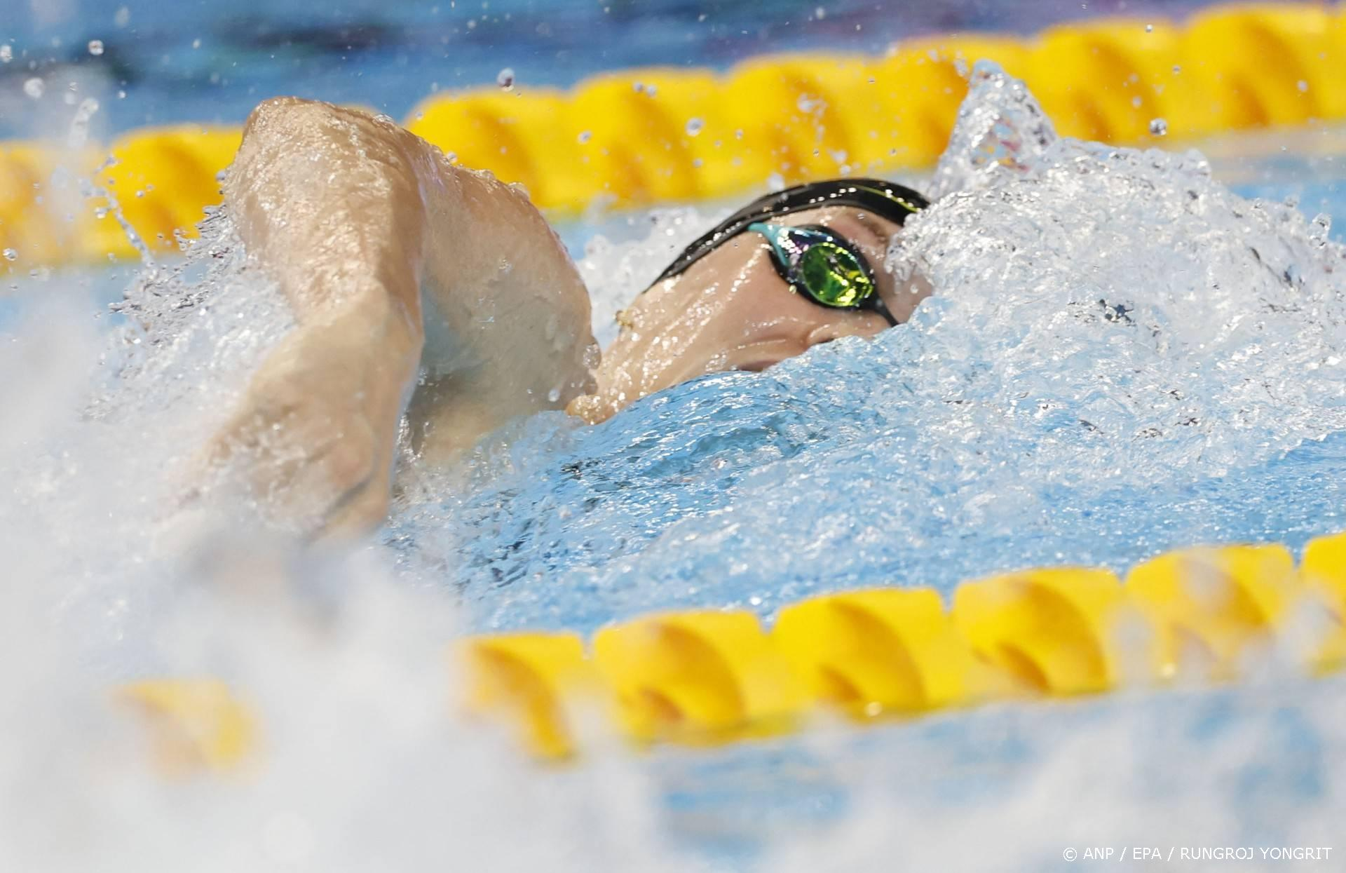 Steenbergen breekt het Europees record en wint het EK-goud op 100m wisselslag